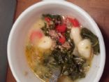 Zuppa Toscana with Gnocchi and Italian Sausage