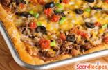 Crescent Roll Taco Pizza 