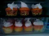 Candy Corn Cupcakes