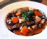 Beef Stew from Leftover Round Roast (Crockpot Recipe)