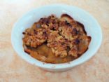 Light single-serving apple crumbles (w/ applesauce)