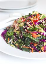 Detox Salad with Lemon Dressing