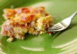 Low Carb Ham swiss quiche