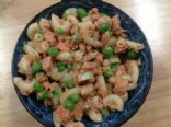 Salmon pasta salad