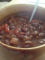 Black Bean Veg Chili 