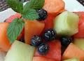 fresh melon fruit salad