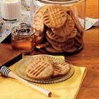 Honey peanut butter cookies