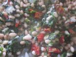 Tuscan White Beans w/ Spinach and Sun Dried Tomatoes