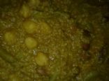 Black beans - Rajma - Millet pulao