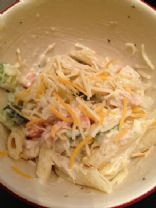 Chicken Penne rigate Pasta Salad