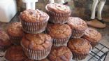 Banana walnut raisin (gluten & sugar free) muffins