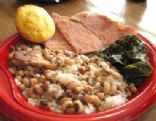 Black-Eyed Peas and Hog Jowl or Ham Hocks