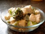 Chicken & Broccoli in Alfredo sauce