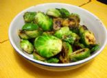 Lemon Garlic Brussel Sprouts