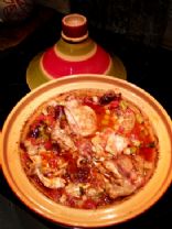 Moroccan Chicken Tagine with dates