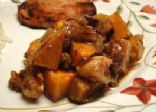 Honey Roasted Butternut Squash w/Apples, Raisins & Pecans