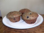 Moist Blueberry Bran Muffins
