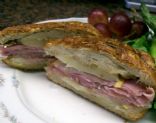 Panini Ham & Cheese Sandwich with Pears