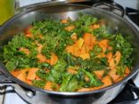 Sweet Potatoes with Kale