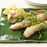 Broiled Halibut with Lemon and Herbs