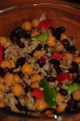 Nikkibenk's Chick Pea and Black Bean Salad