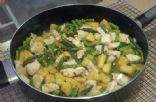 No Fat Added Pineapple Chicken Asparagus