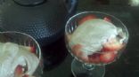 Chocoate strawberry mousse
