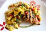 Grilled Carribean Chicken with Pineapple Salsa