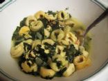 Chicken Spinach Tortellini Soup