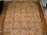 Basic Granola Bars, clean eating
