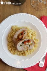 Stuffed Pork Tenderloin Caprese Style 