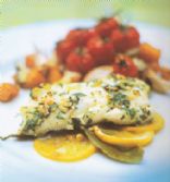 Roasted Lemon Bay Scented Cod