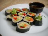 Brown Rice California Sushi Rolls