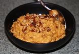 Pumpkin Oatmeal w/ peanut butter