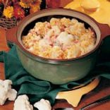Cauliflower and Ham Casserole