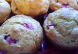 Strawberry Yogurt & Oat Muffins