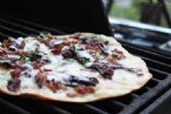 Garlic Flat Bread Pizza