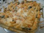 Chicken & Spinach Pasta Bake