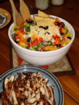 Spicy Mexican Tossed Salad