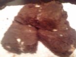 Triple chocolate chip brownie bars, healthier version