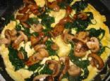 Spinach and Mushroom Omelet