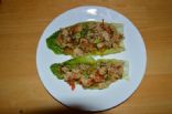 Thai Basil Chicken Lettuce Wraps