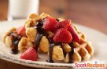 Cinnamon Chocolate Chip Waffles