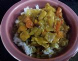 Yellow Coconut Chicken Curry
