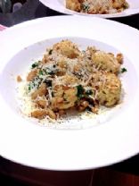 Braised White Beans with Turkey and Parmesan 