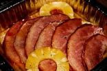 Pineapple & Brown Sugar Baked Ham Slices