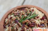 Rosemary-Balsamic Brown Rice with Pecans and Cranberries