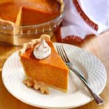 Toni's Pumpkin Pie with All Butter Almond Crust