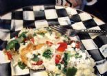 Hormone Diet Mediterranean Egg White Veggie Omelette  