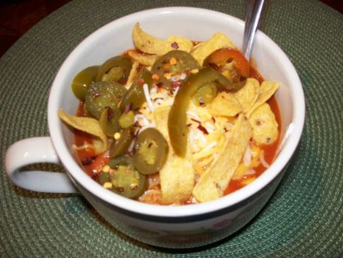 Lazy Girl's Taco Chili